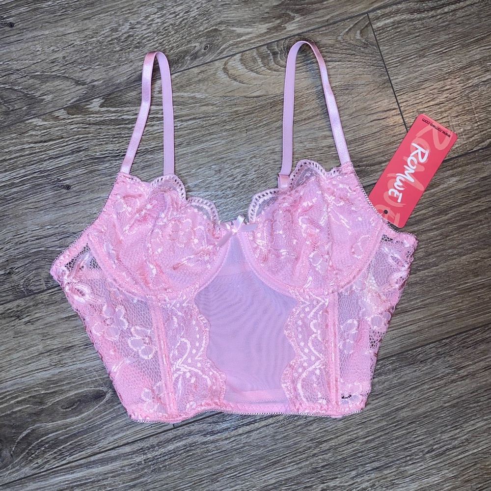 💗 Pink Lace cami top